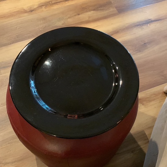 RALPH LAUREN ITALY LARGE STONEWEAR SERVING PLATE 14 INCH ROUND - Picture 2 of 5